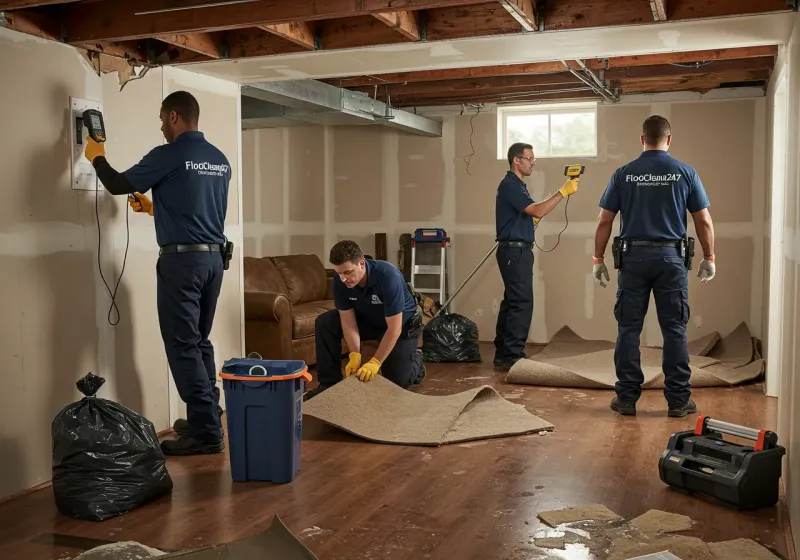 Flood DamageMaterial Assessment and Debris Removal process in Buena Park, CA
